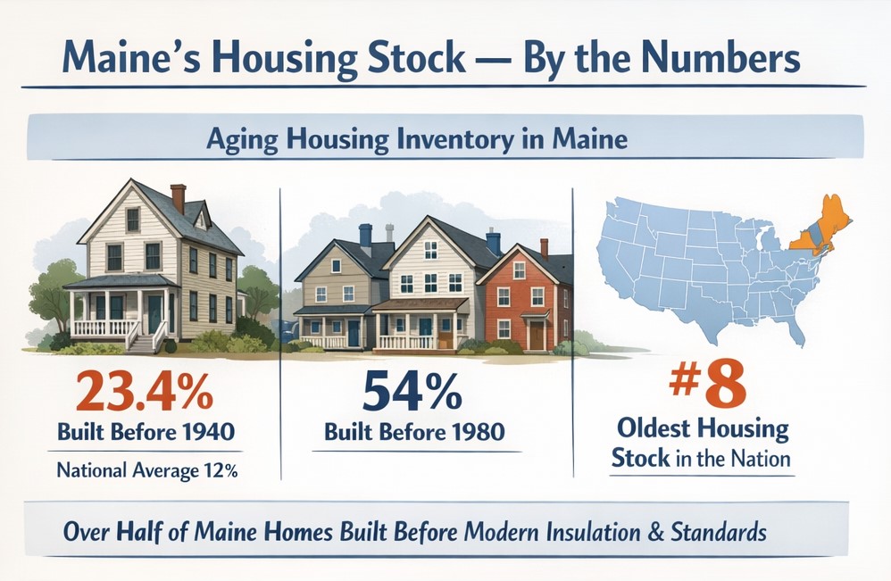 Maine's Housing Stock — By the Numbers